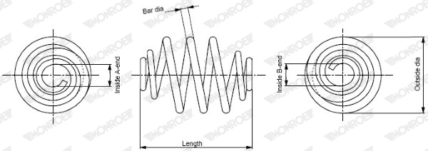 Arc spiral SP2868 MONROE