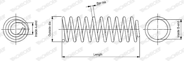 Arc spiral SP3473 MONROE
