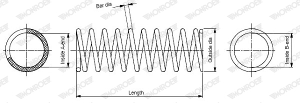 Arc spiral SP3690 MONROE