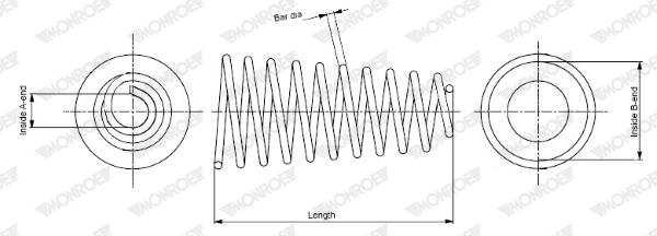 Arc spiral SP3743 MONROE