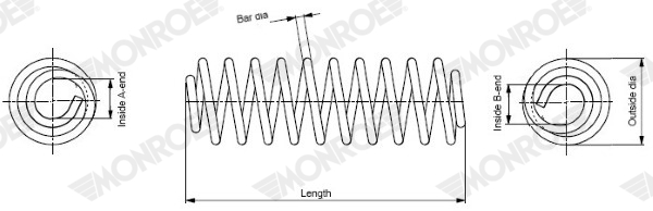 Arc spiral SP4095 MONROE