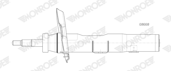 Amortizor G8668 MONROE