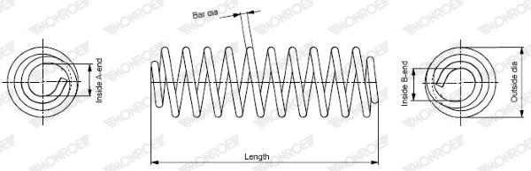 Arc spiral SP3432 MONROE