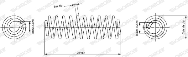 Arc spiral SP3480 MONROE