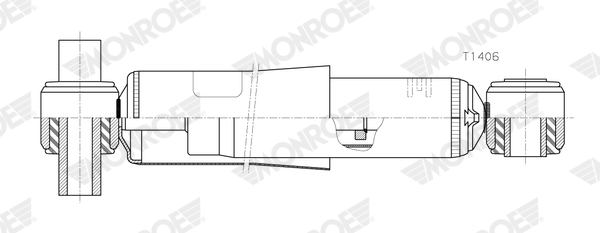 Amortizor T1406 MONROE