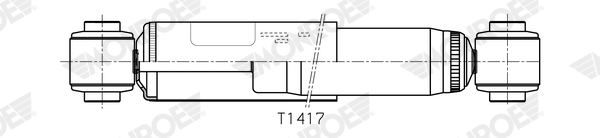 Amortizor T1417 MONROE
