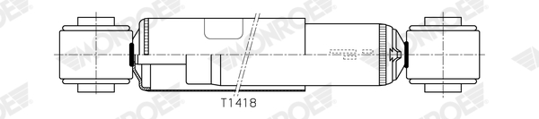 Amortizor T1418 MONROE