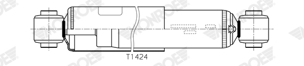 Amortizor T1424 MONROE