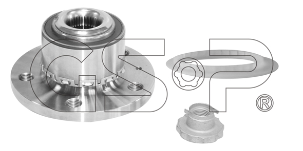 Set rulment roata 9336001K GSP
