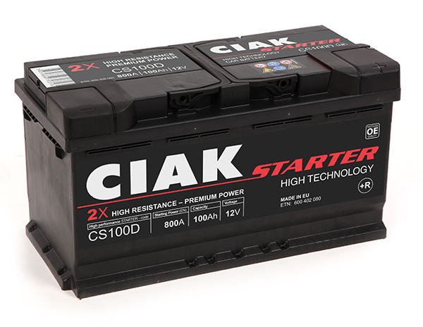 Baterie de pornire CS100D CIAKStarter