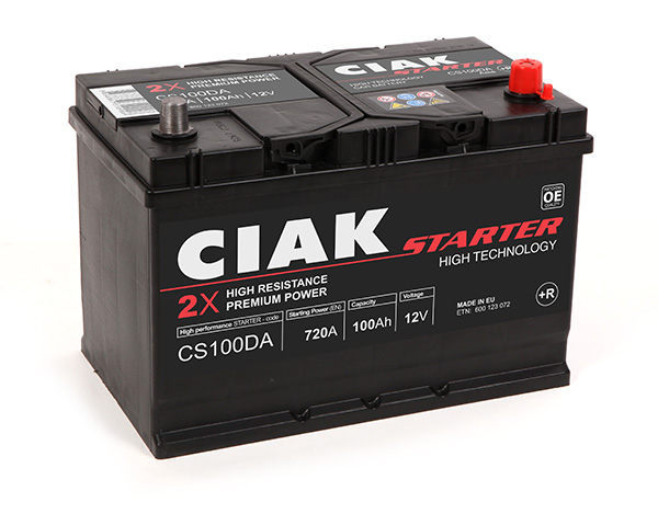 Baterie de pornire CS100DA CIAKStarter