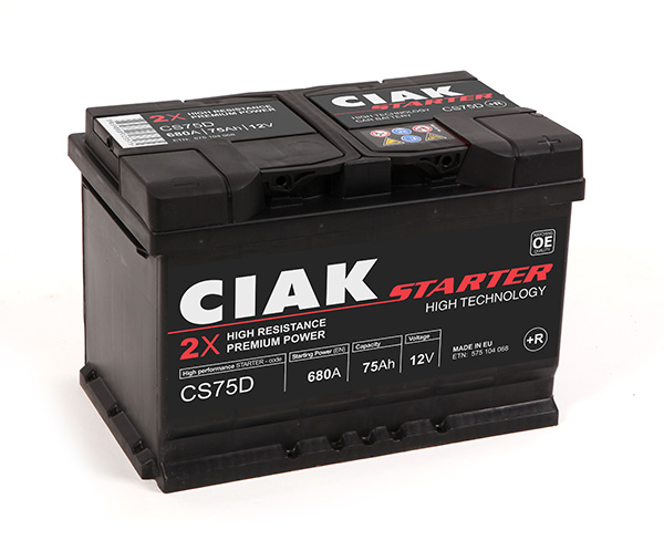 Baterie de pornire CS75D CIAKStarter