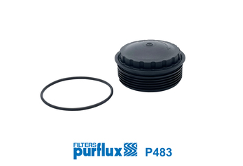 Capac, carcasa filtru ulei P483 PURFLUX