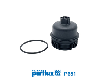 Capac, carcasa filtru ulei P651 PURFLUX