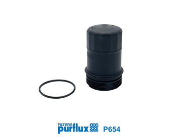 Capac, carcasa filtru ulei P654 PURFLUX