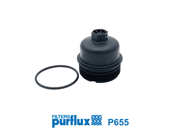 Capac, carcasa filtru ulei P655 PURFLUX