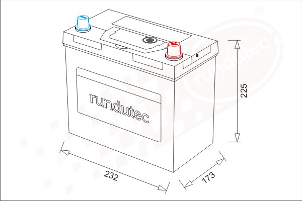 Baterie de pornire RNU065RCNBL rutecGmbH