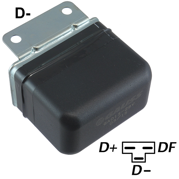 Regulator, alternator GA013 GAUSS
