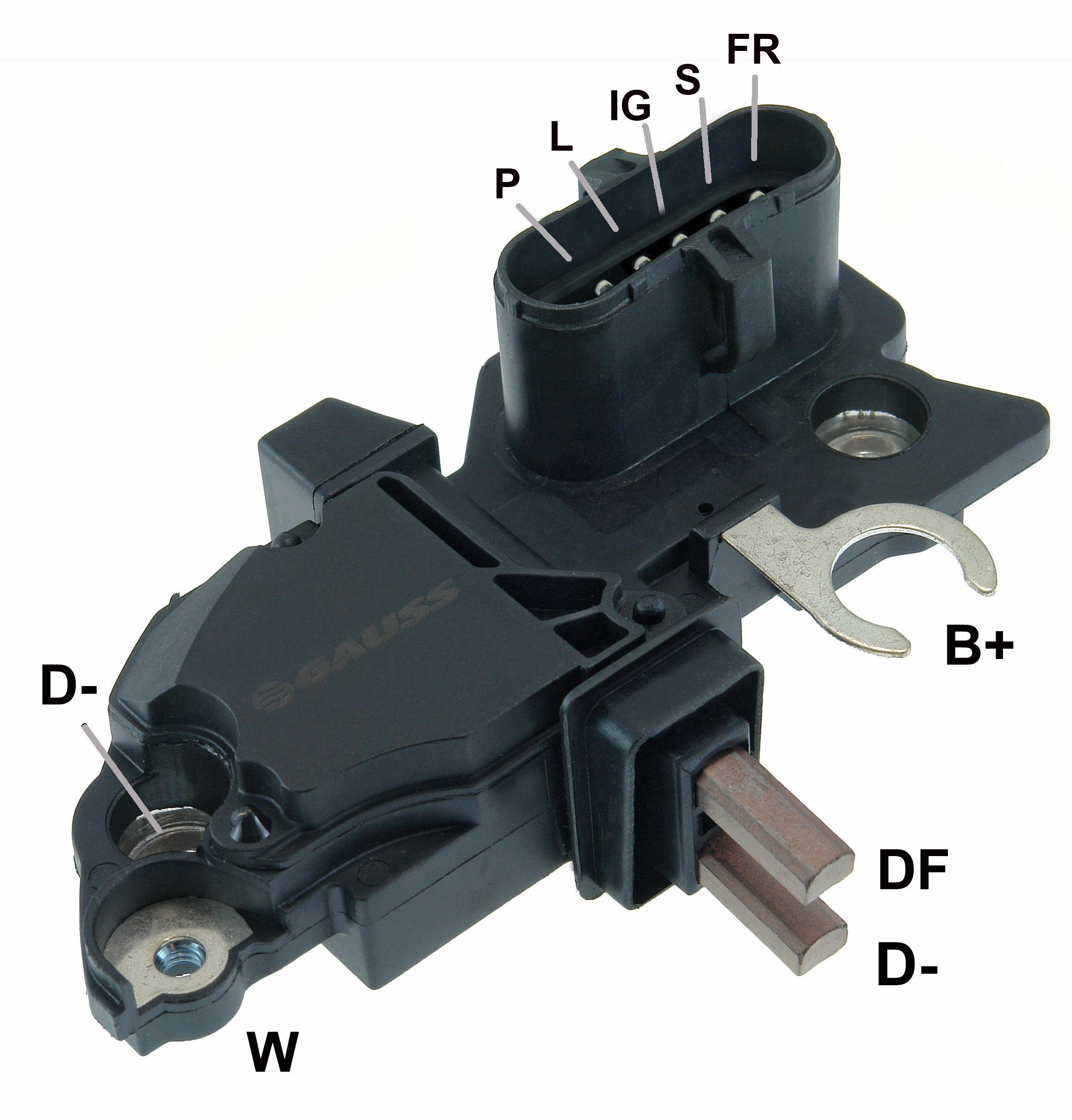 Regulator, alternator GA298 GAUSS