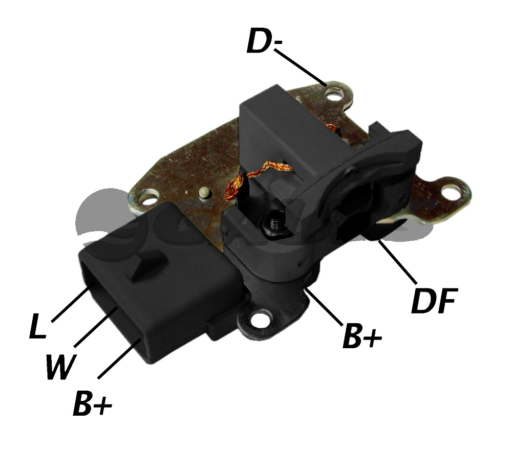 Regulator, alternator GA890 GAUSS