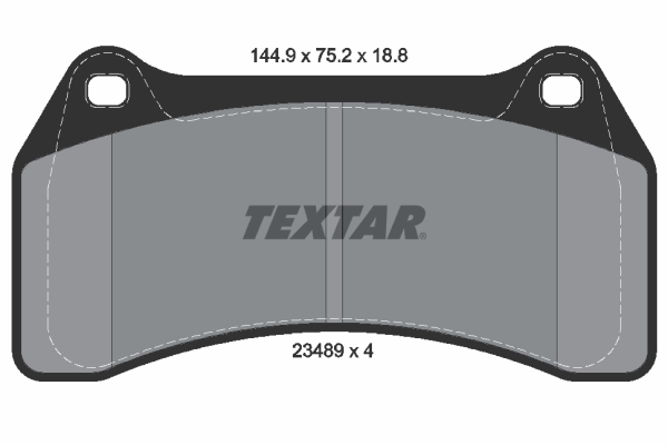 Set placute frana,frana disc 2348901 TEXTAR