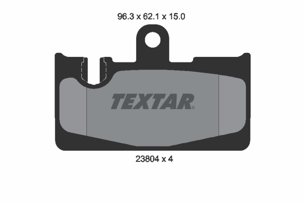 Set placute frana,frana disc 2380401 TEXTAR