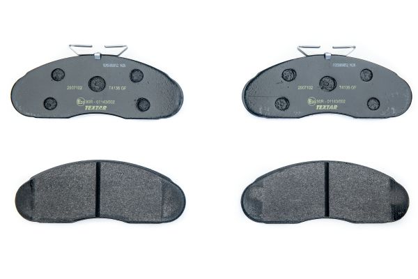 set placute frana,frana disc 2907102 TEXTAR