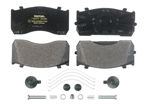 Set placute frana,frana disc 2918302 TEXTAR