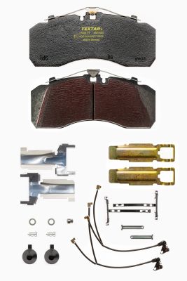 Set placute frana,frana disc 2927804 TEXTAR