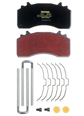 Set placute frana,frana disc 2927901 TEXTAR