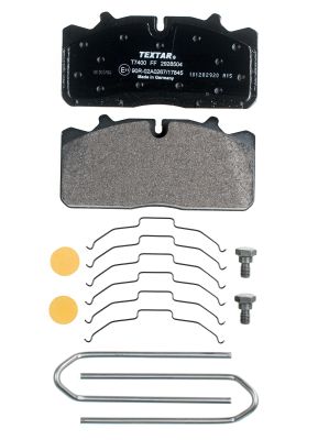 Set placute frana,frana disc 2928504 TEXTAR