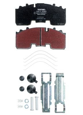 Set placute frana,frana disc 2930601 TEXTAR