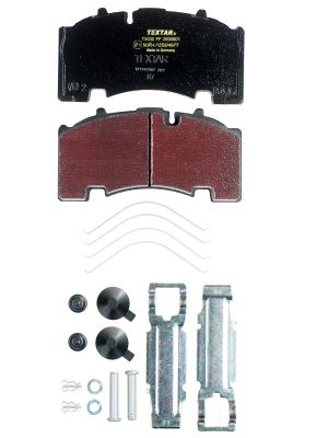 Set placute frana,frana disc 2930801 TEXTAR