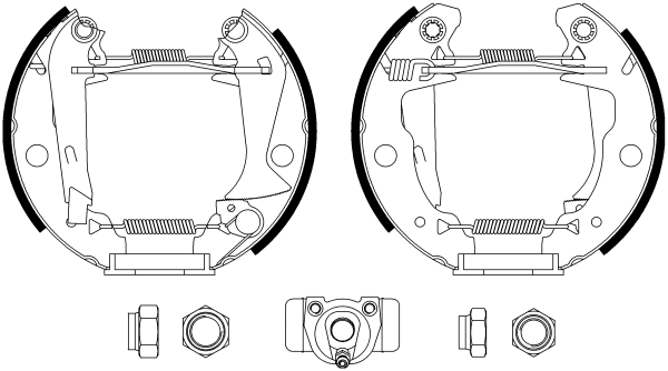 Set saboti frana 84029400 TEXTAR