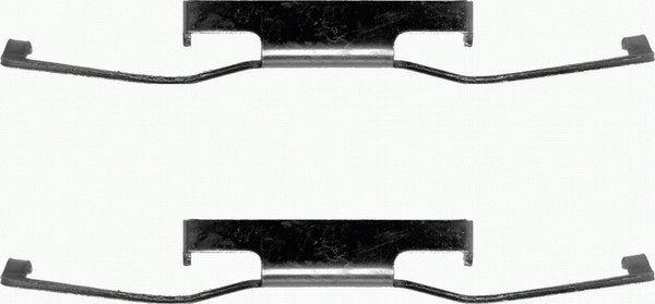 Set accesorii, etrier frana 82018800 TEXTAR
