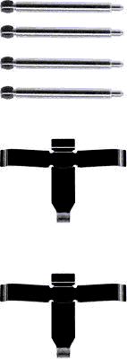 Set accesorii, placute frana 82029700 TEXTAR