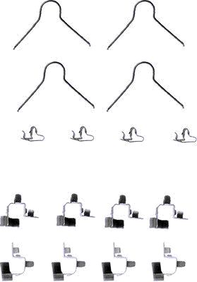 Set accesorii, placute frana 82029800 TEXTAR
