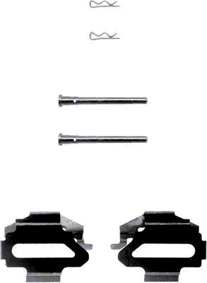 Set accesorii, placute frana 82031600 TEXTAR