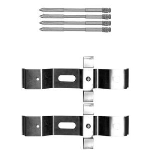 Set accesorii, placute frana 82039000 TEXTAR