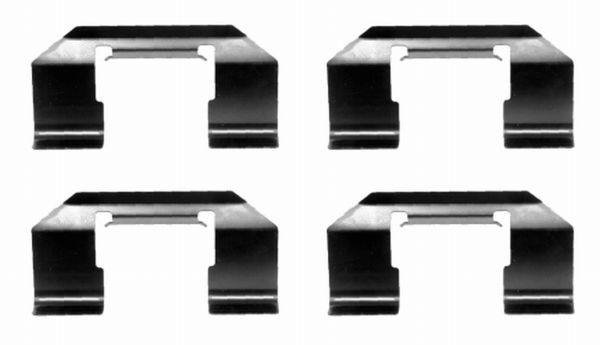 Set accesorii, placute frana 82051700 TEXTAR