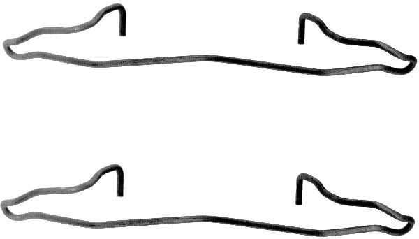 Set accesorii, etrier frana 82052200 TEXTAR
