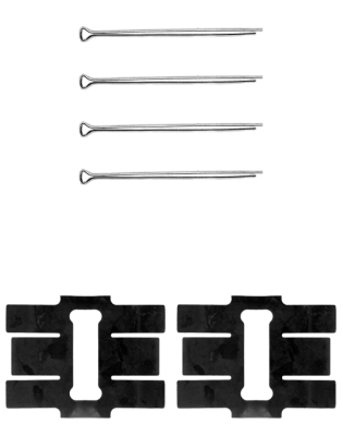 Set accesorii, placute frana 82056800 TEXTAR