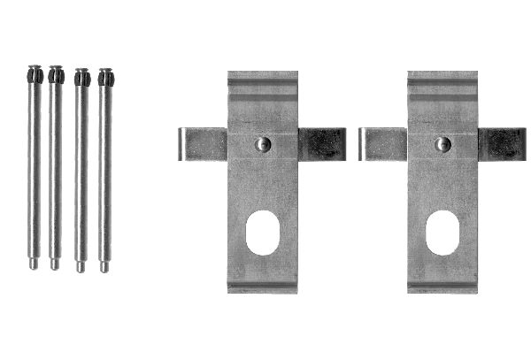Set accesorii, placute frana 82071700 TEXTAR