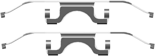 Set accesorii, etrier frana 82072800 TEXTAR