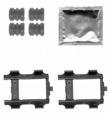 Set accesorii, etrier frana 82075000 TEXTAR