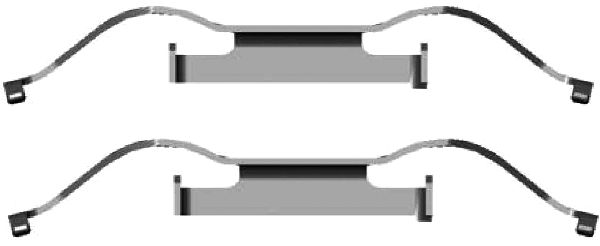 Set accesorii, etrier frana 82077000 TEXTAR
