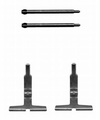 Set accesorii, placute frana 82500000 TEXTAR