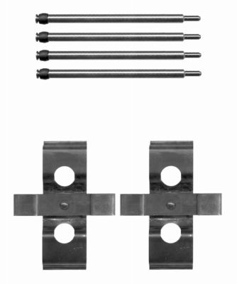 Set accesorii, placute frana 82500200 TEXTAR