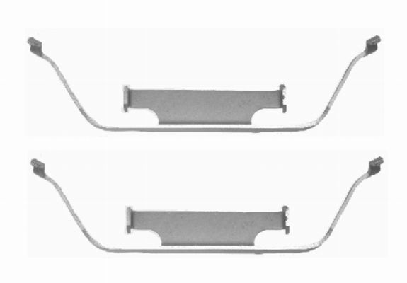 Set accesorii, etrier frana 82500800 TEXTAR