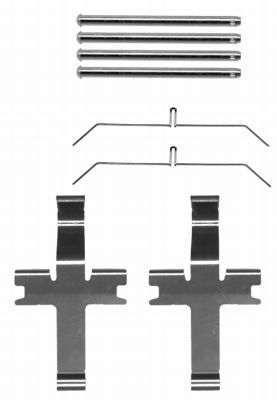 Set accesorii, placute frana 82503200 TEXTAR